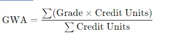 gwa vs gpa